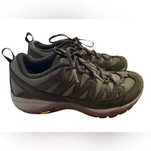 Merrell Womens Size 7 Siren Sport 3 Trail Running Shoes Black Purple Hiking B22